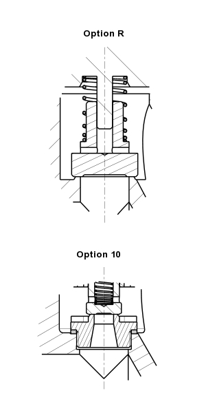 Clapet de non-retour cryogénique haute pression en acier inoxydable – SERIE 260700 HP | Codification