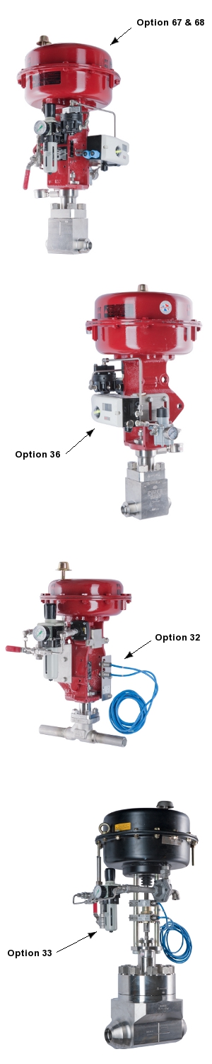 Vanne automatique (régulation / tout ou rien) en acier inoxydable – SERIE 600700 | Codification